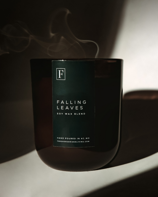 Falling Leaves Candle