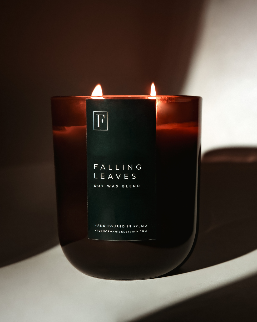 Falling Leaves Candle